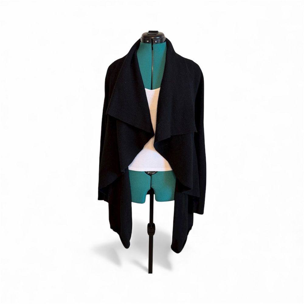 Bloomingdale's Black Cardigan Sweater